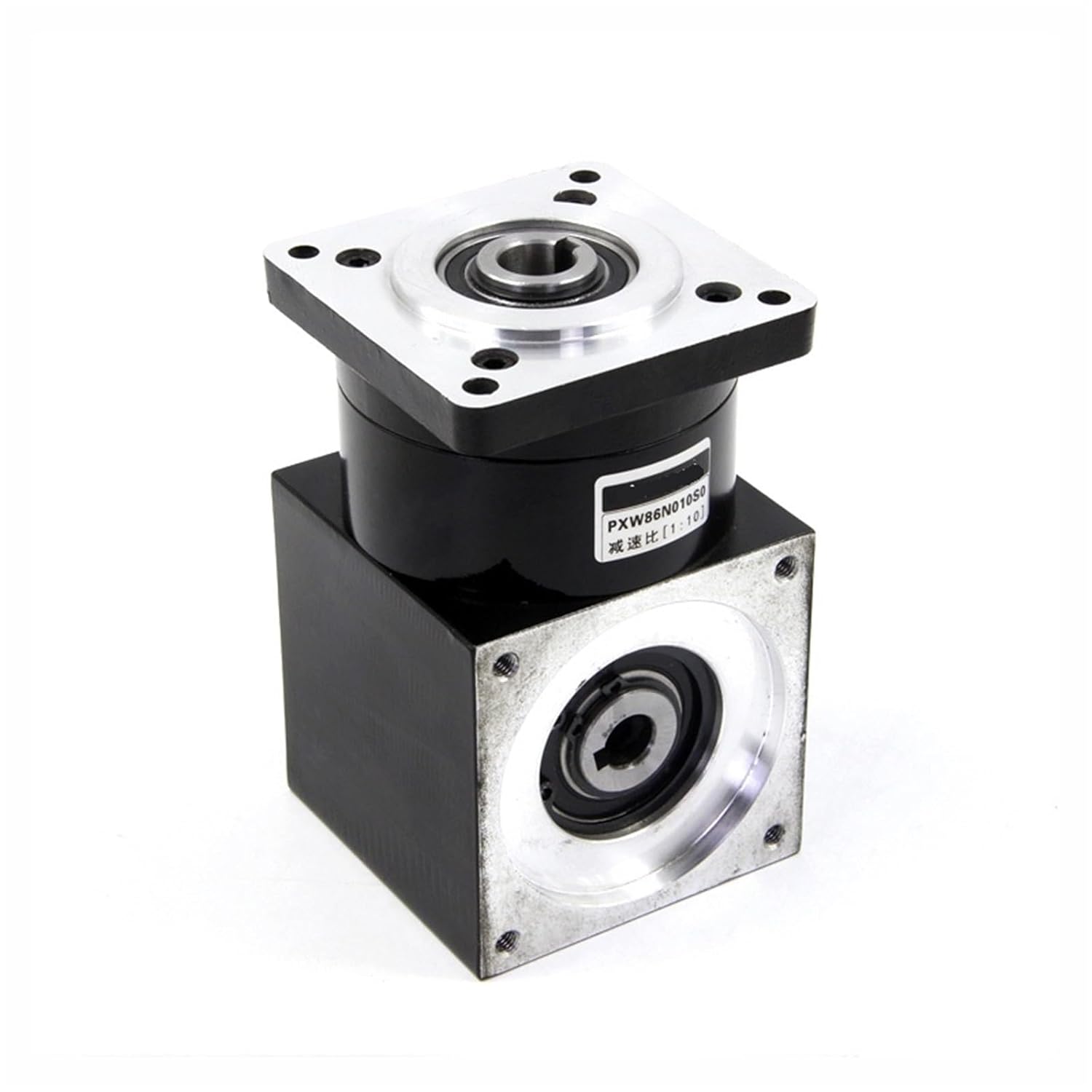 110mm Planetary Reducer 90 Degree Right Angle Hole Output Gearbox for 110 BLDC Nema42 Stepper Motor Ratio 64:1 96:1 144:1 216:1(96 to 1)