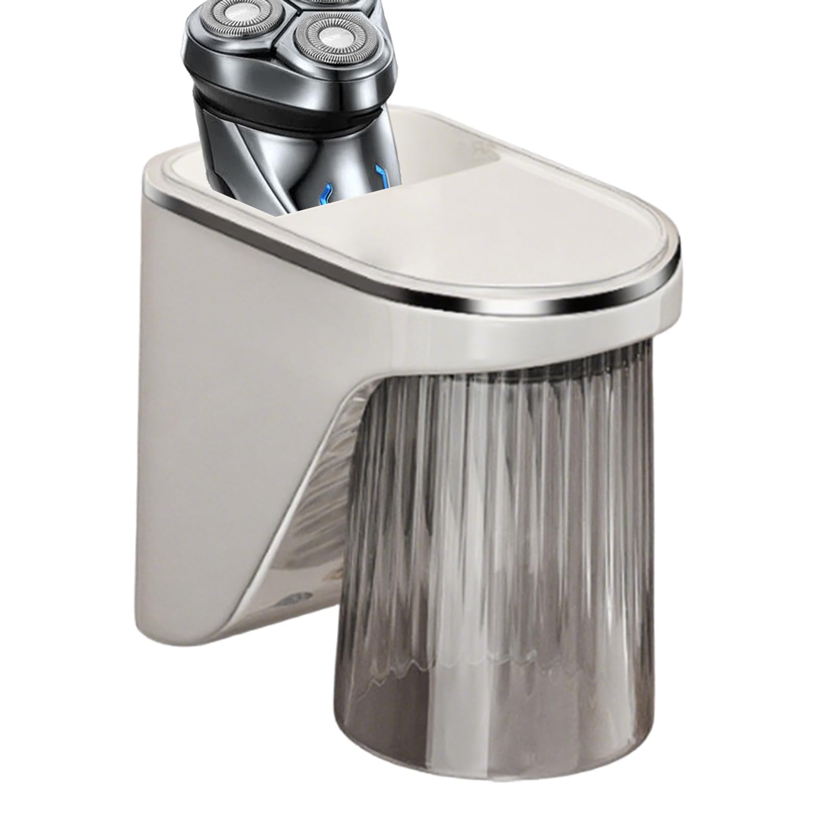 Porte-brosse à dents électrique sans perçage robuste avec gobelet de salle de bain