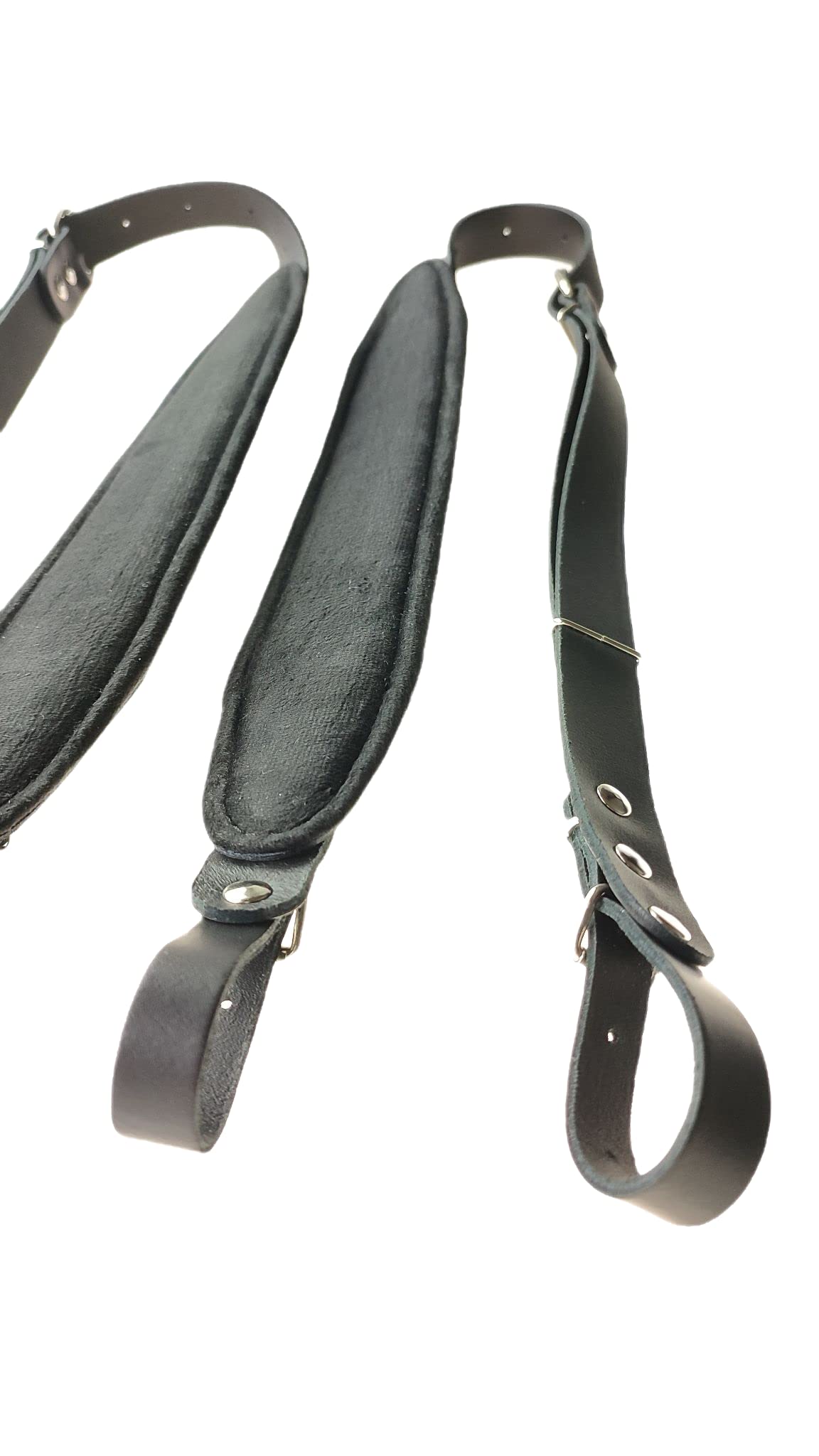 Akkordeongurte Leder 5cm Schultergurte 60-120 Bass