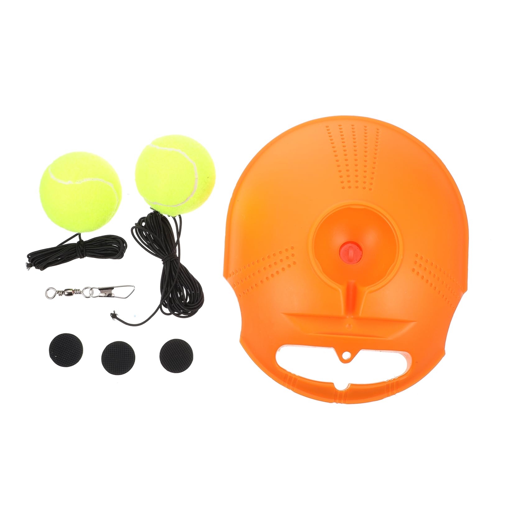 POPETPOP 1Set Tennis Training Tool Self Study Base with Rebound Balls for All Skill Levels Portable Sports Training Equipment for Adults for Individual Practice