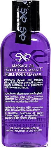 Miniatura 2 de Aceite de masaje comestible, cuerpo completo, sensación cálida, aceite de masaje relajante para terapia de masaje, deslizamiento perfecto y piel