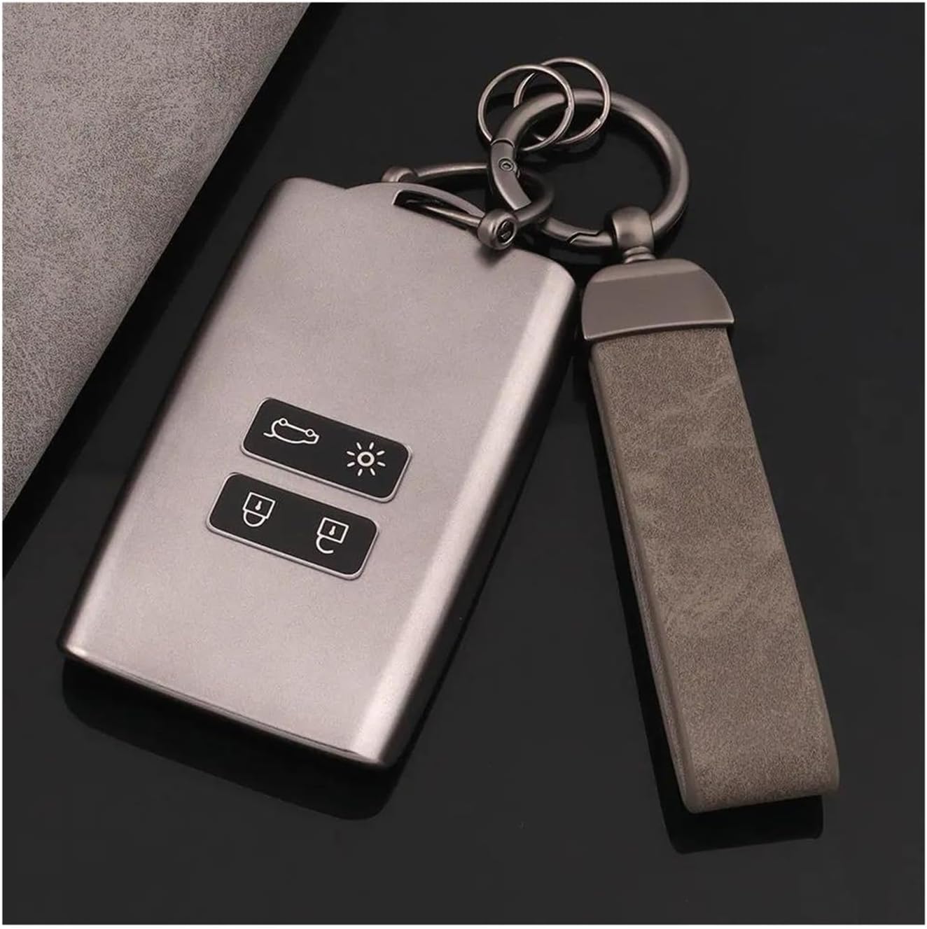 フランス車用スマートキーケース（革茶屋公式） 車のキーカバーケース ABS 車 キーカードケース ABS カーボンファイバー車の キーケースカバールノー用コレオス用キャプチャー用カジャル用メガーヌ用クリオ用風光明媚 キーケース車 TPU 車用キーケース カバー に適合する ルノー に適合する コレオス に適合する カジャー に適合する キャプチャ