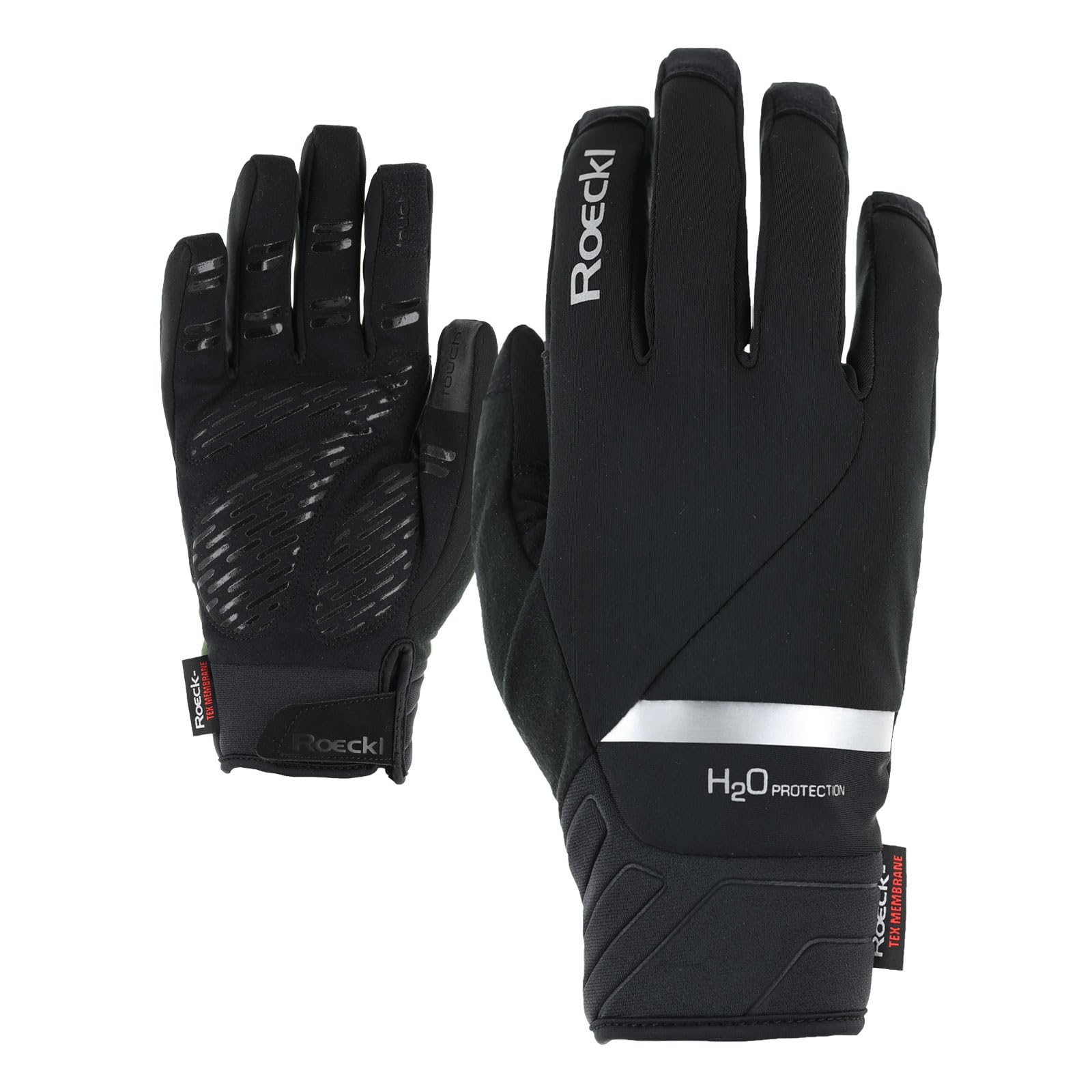 Roeckl Ranten 2 Winter Fahrrad Handschuhe lang schwarz 2027