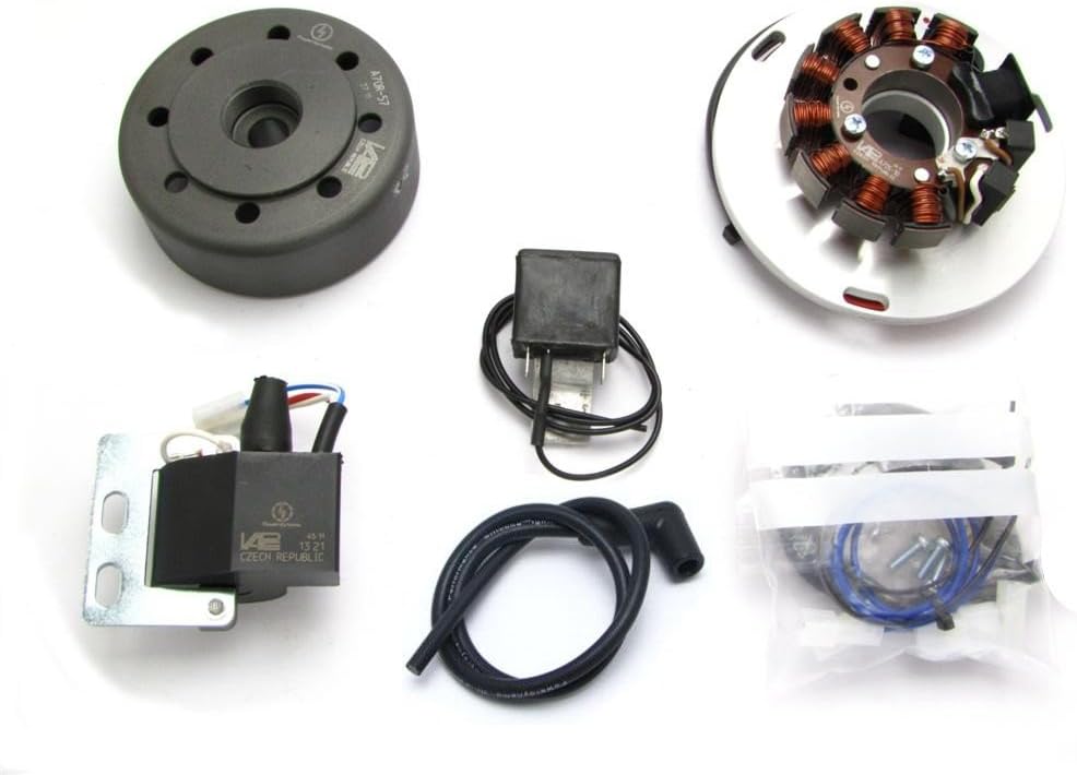 Powerdynamo (MZ-B) VAPE Ignition Stator System 1981-88 Compatible with 430 500 Small Shaft .7kg Rotor AC