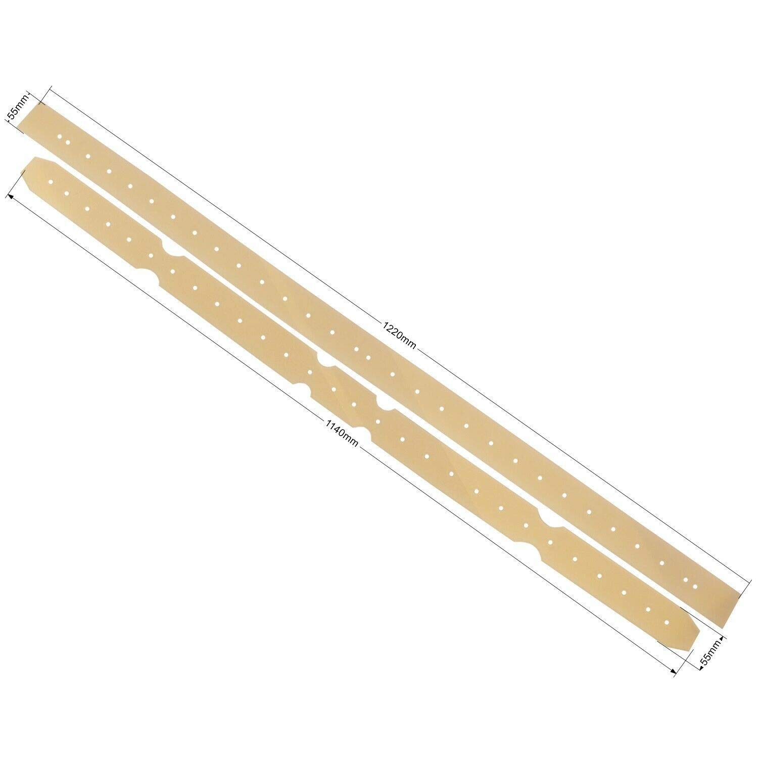 Sauglippen-/Abzieher-/Gummilippen/Gummiklingen-Set, ölbeständig, kompatibel mit TASKI SWINGO Modell 4000/1850 | Robust, ölbeständig