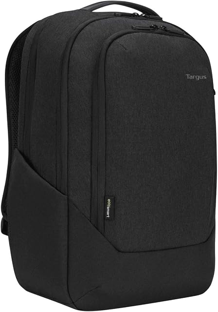 Targus Cypress Hero Backpack with EcoSmart Designed for Business Traveler and School fit up to 15.6-Inch Laptop/Notebook, Black (TBB586GL)