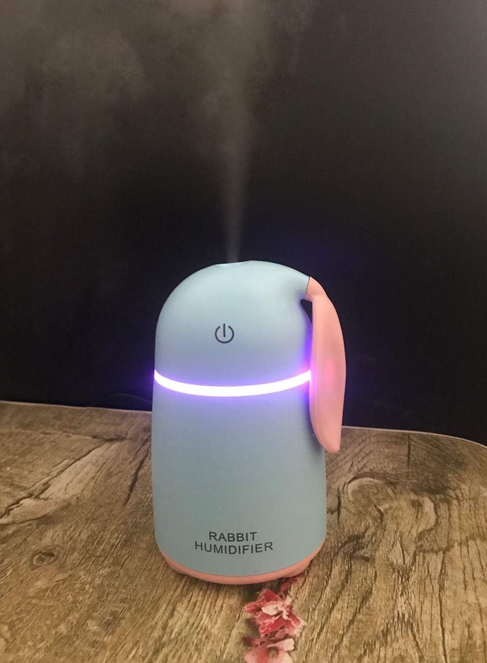 Cool Mist Humidifier Air Purifier for Baby Toddler, Ultrasonic Portable Personal Mini Car Humidifiers USB with night light, Whisper-Quiet,Auto shut-off w/ Water Tank for Travel Desk Home Office