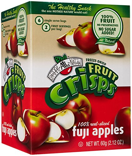 Brothers-ALL-Natural Fruit Crisps, Fuji Apple, 0.35 Ounce (Pack of 6)