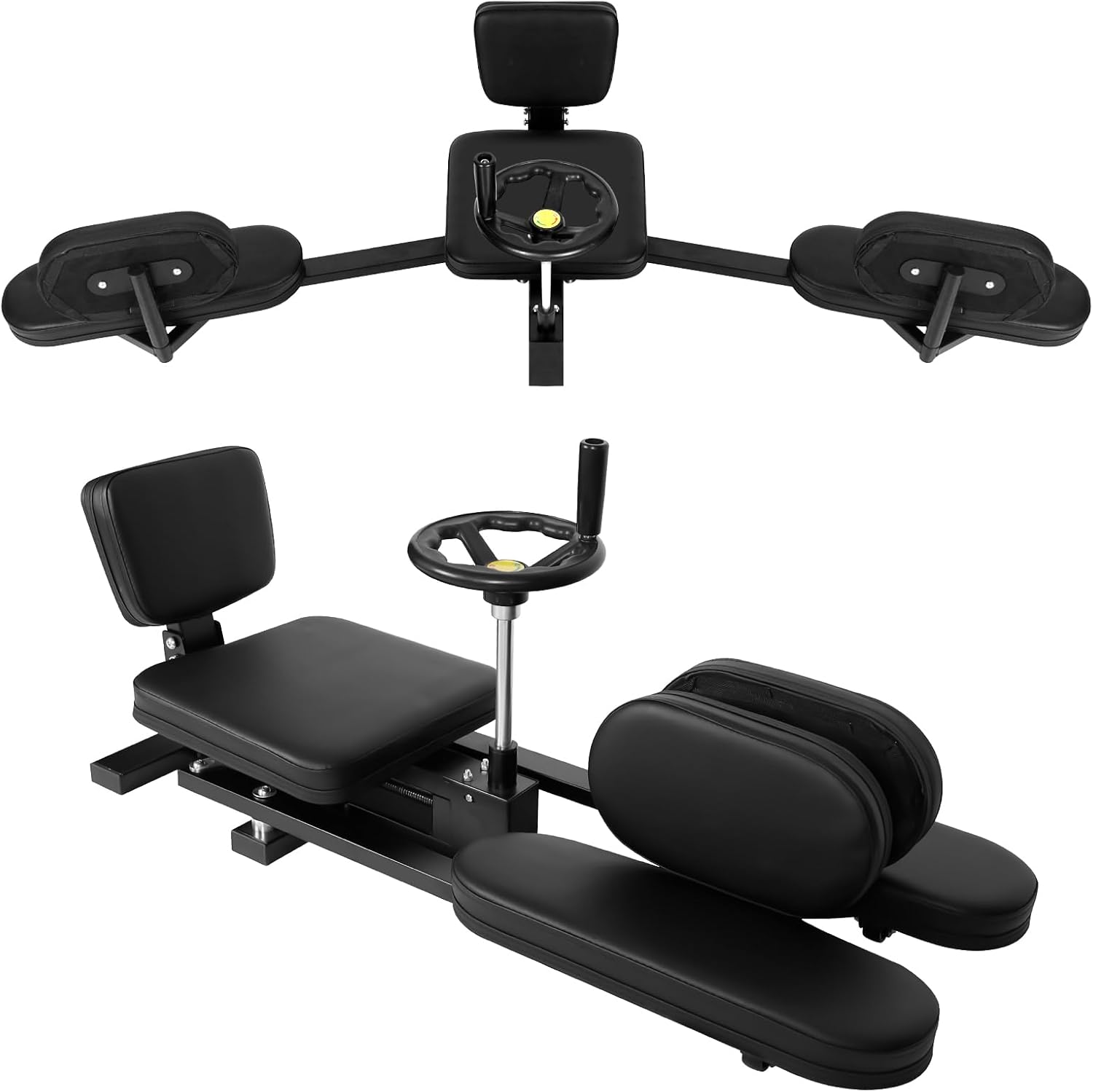 400 LBS Hip Leg Stretcher Split Machine for Flexibility Kids Adults, Alloy Steel Stretching Equipment Hip Stretching Machine for Fitness Beauty Ballet Yoga,