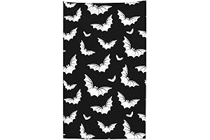 Spooky and Chic: Gothic Bat Beach Towel for a Hauntingly Enchanting Summer