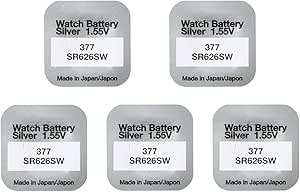 Sleek Button Battery 6666-BM main image 1