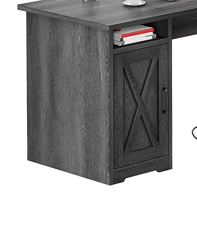 Amazon.com: YITAHOME L Shaped Desk with Power Outlets, 60 Inch
