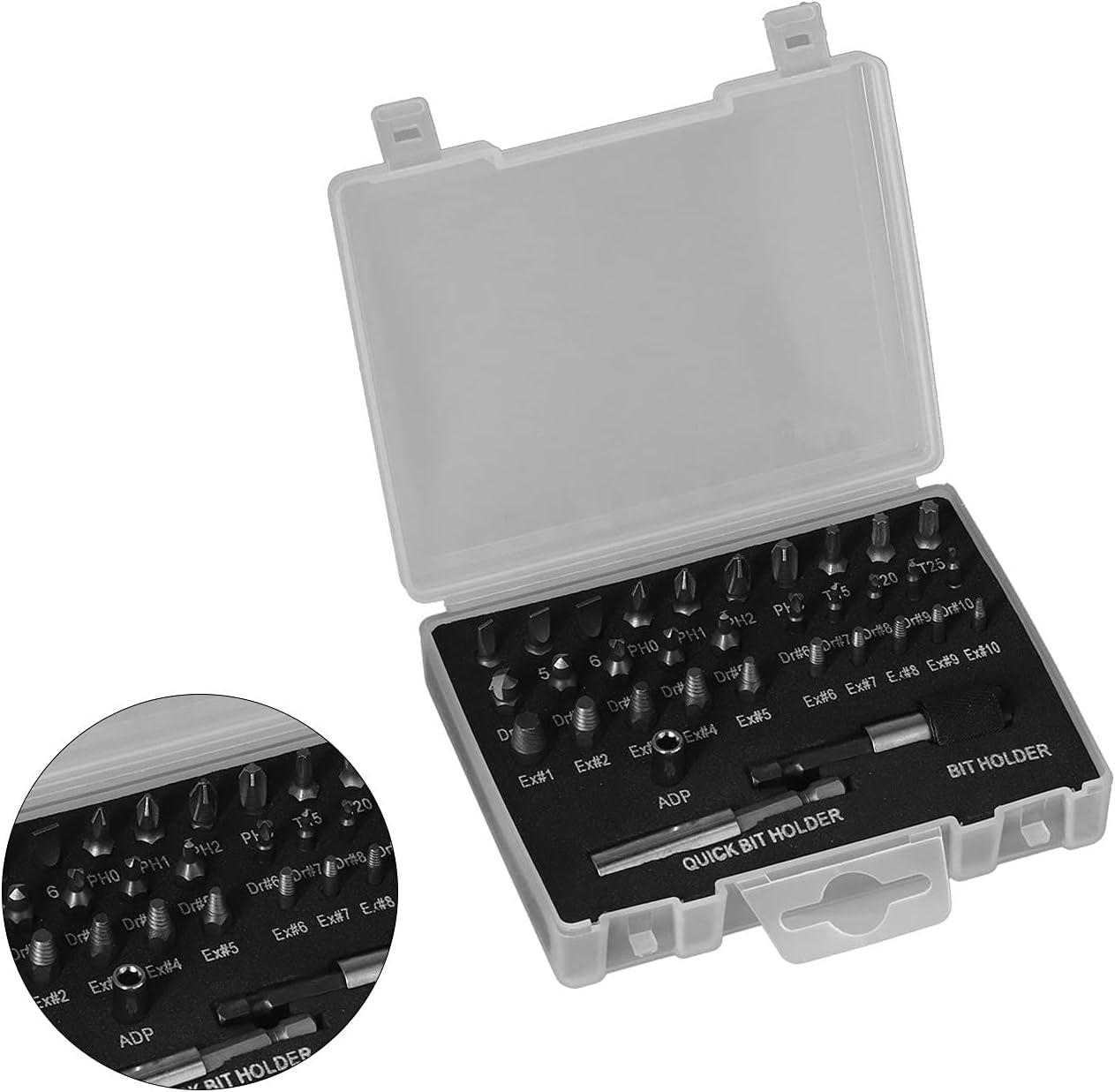 Buy Walfront 30 PCS Damaged Screw Extractor Kit, Broken Bolt Extractor