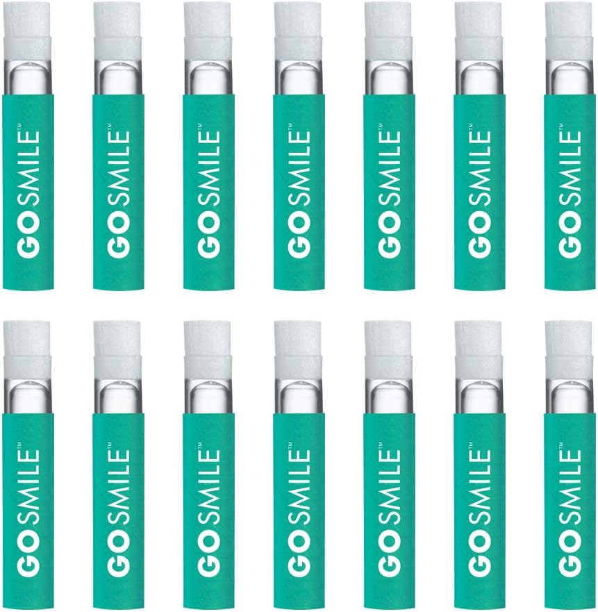 GO SMILE Teeth Whitening Stain Erasers - Travel Size 14 Count Pack
