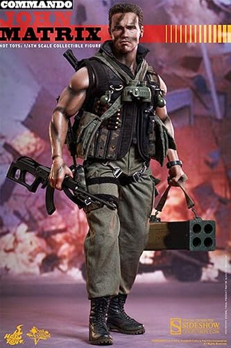 Commando película obra maestra Figura de acción 16John Matrix 12.6inch juguetes cifras