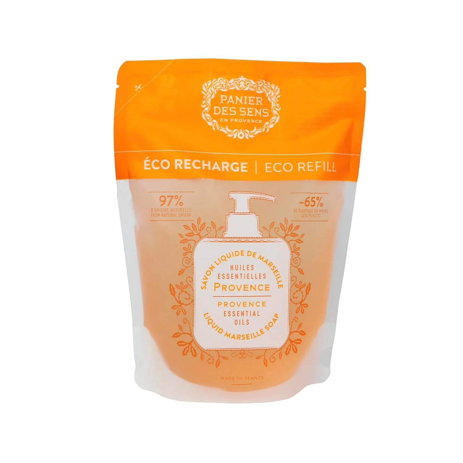 Liquid Marseille Soap Eco Refill (Soothing Provence, 500 ml)