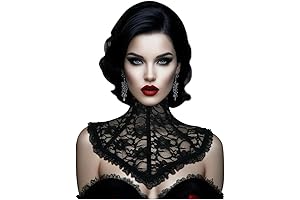 Gothic Lace Neck Collar: Embrace Victorian Charm