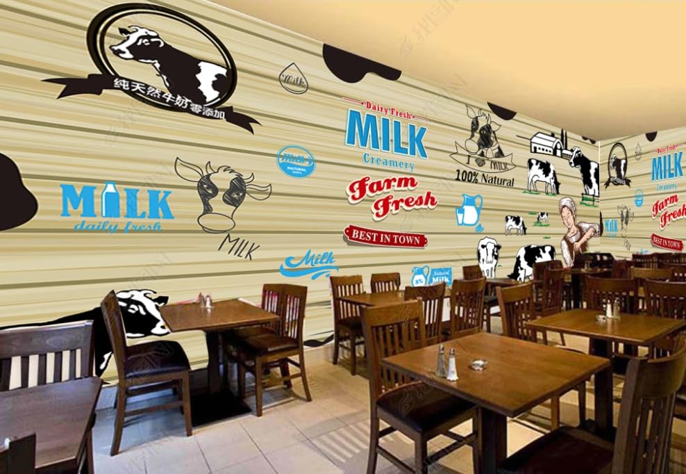 Papier Peint Intissé café Au Lait pour masquer les défauts du mur - 3