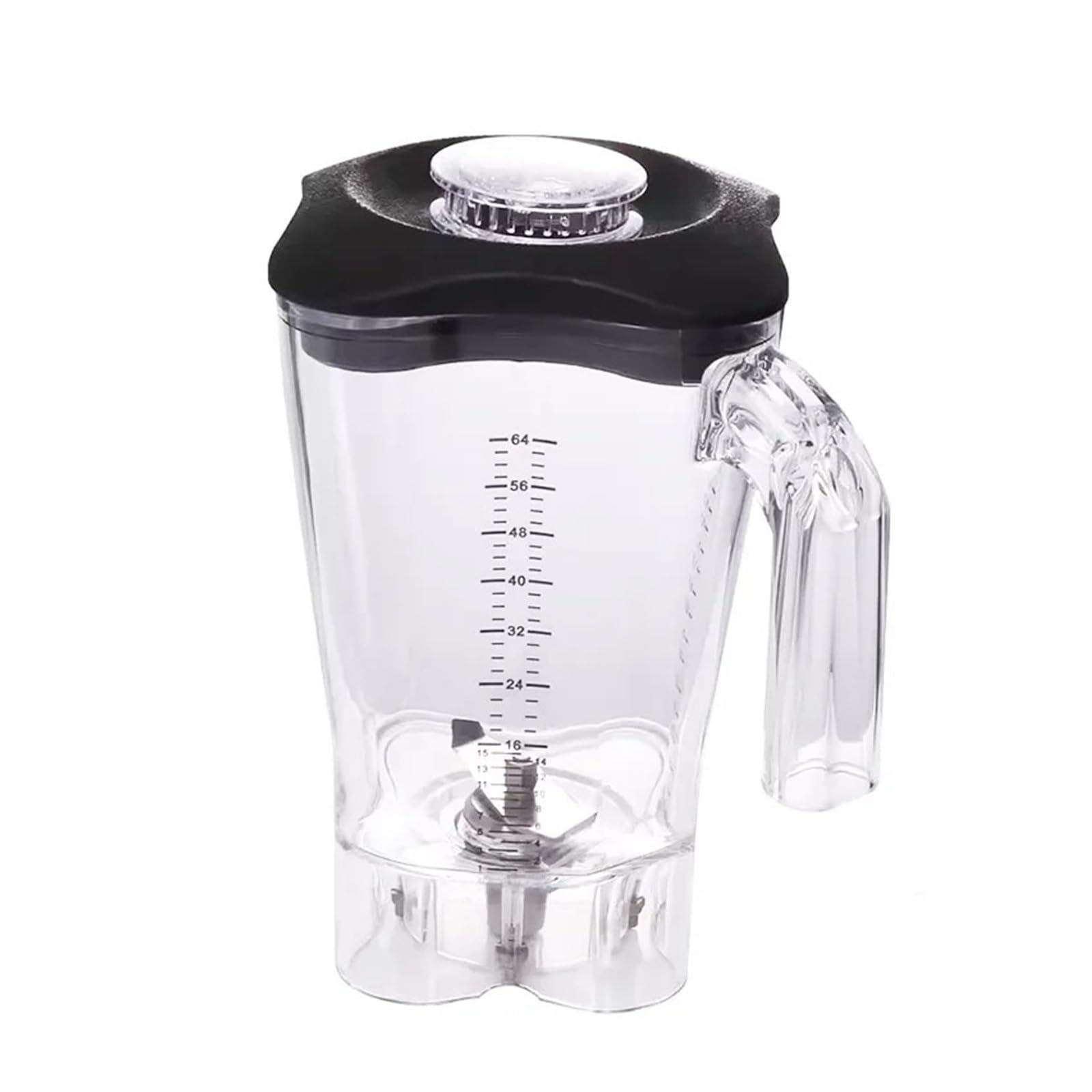 Vaso De Licuadora, Con Tapa De Cuchilla En La Parte Inferior, Compatible Con Hamilton Beach HBH550/650/850, Reemplazo Del Tanque Del Contenedor Del Exprimidor De La Trituradora De Hielo De La Licuador