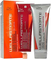 Kit Creme Alisante de Cabelo Suave + Loção Neutralizante Wellastrate