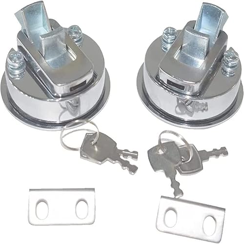 Miniatura 14 de Paquete de 2 pestillos de 2 pulgadas para barcos, de acero inoxidable, con mango de elevación y cierre de puerta para lancha, caravana, remolque