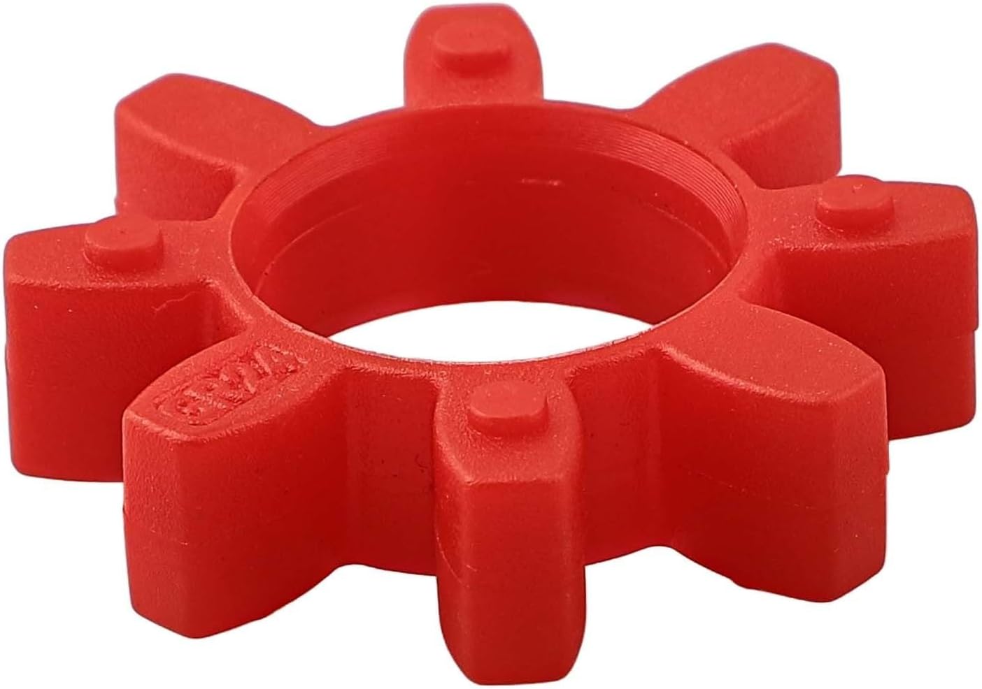 Polyurethane Shaft Coupling Spider Insert Series Flexible Coupler Element Power Transmission Component for Industrial Machinery Drives Conveyor Systems Pumps Rotating Equipment Red(GR24)