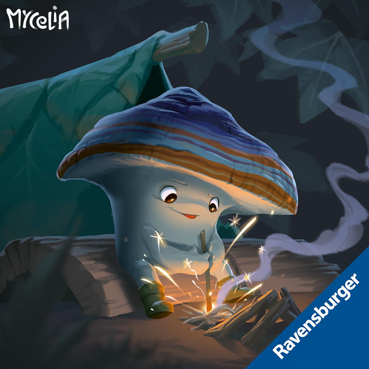 Ravensburger - Mycelia, Juego de mesa familiar para 1-4 jugadores, +9 años | Juego de mesa familiar Mycelia para 1-4 jugadores, indicado desde 9 años, en reuniones familiares, en una partida compartida.