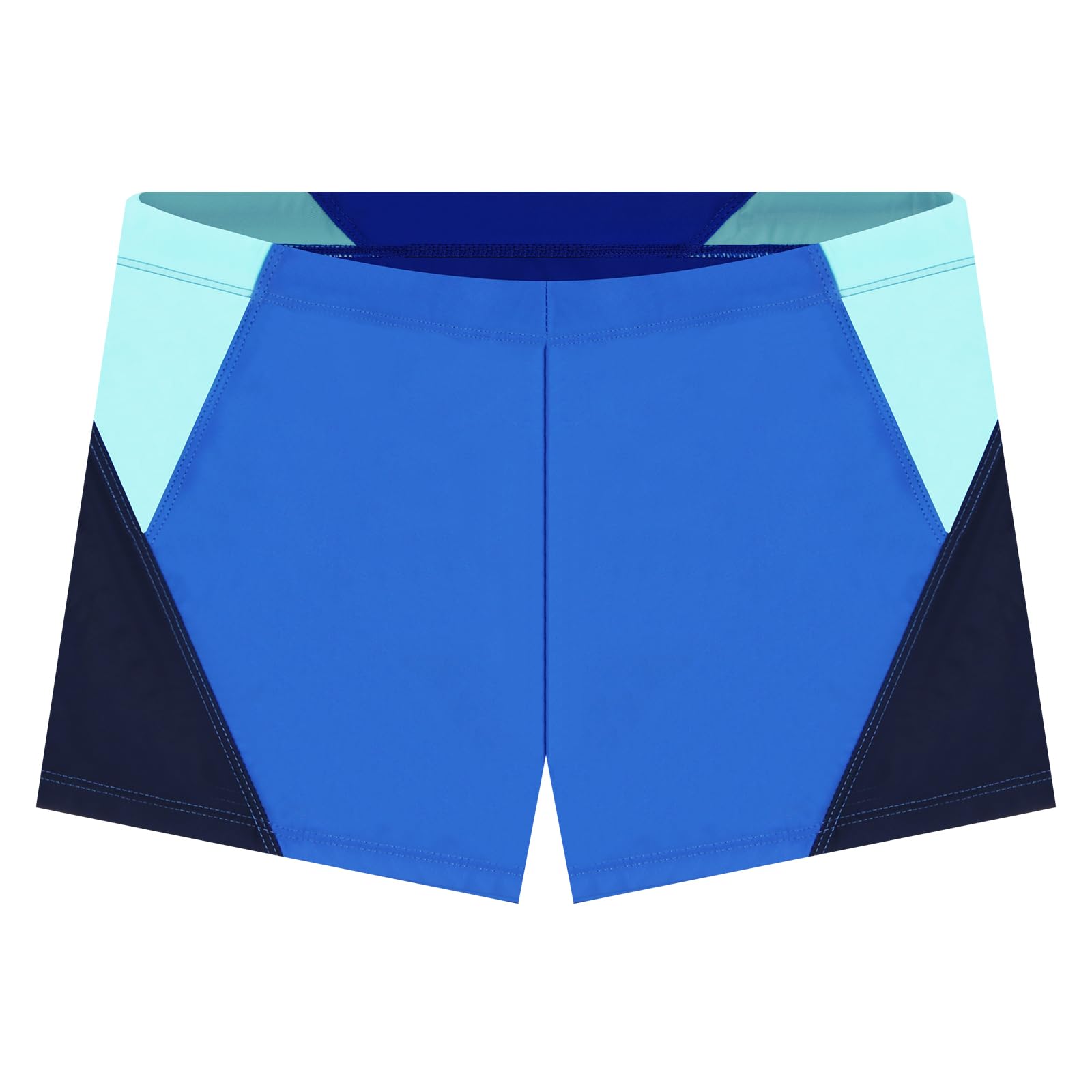 AYESY Bañador Niño, Ropa de Baño Quick Dry Forro Antirozaduras Calzoncillos Tipo Bóxer Pantalones Cortos de Baño Bañador Natacion Niño con Cordón Antirozaduras de 7 a 14 años