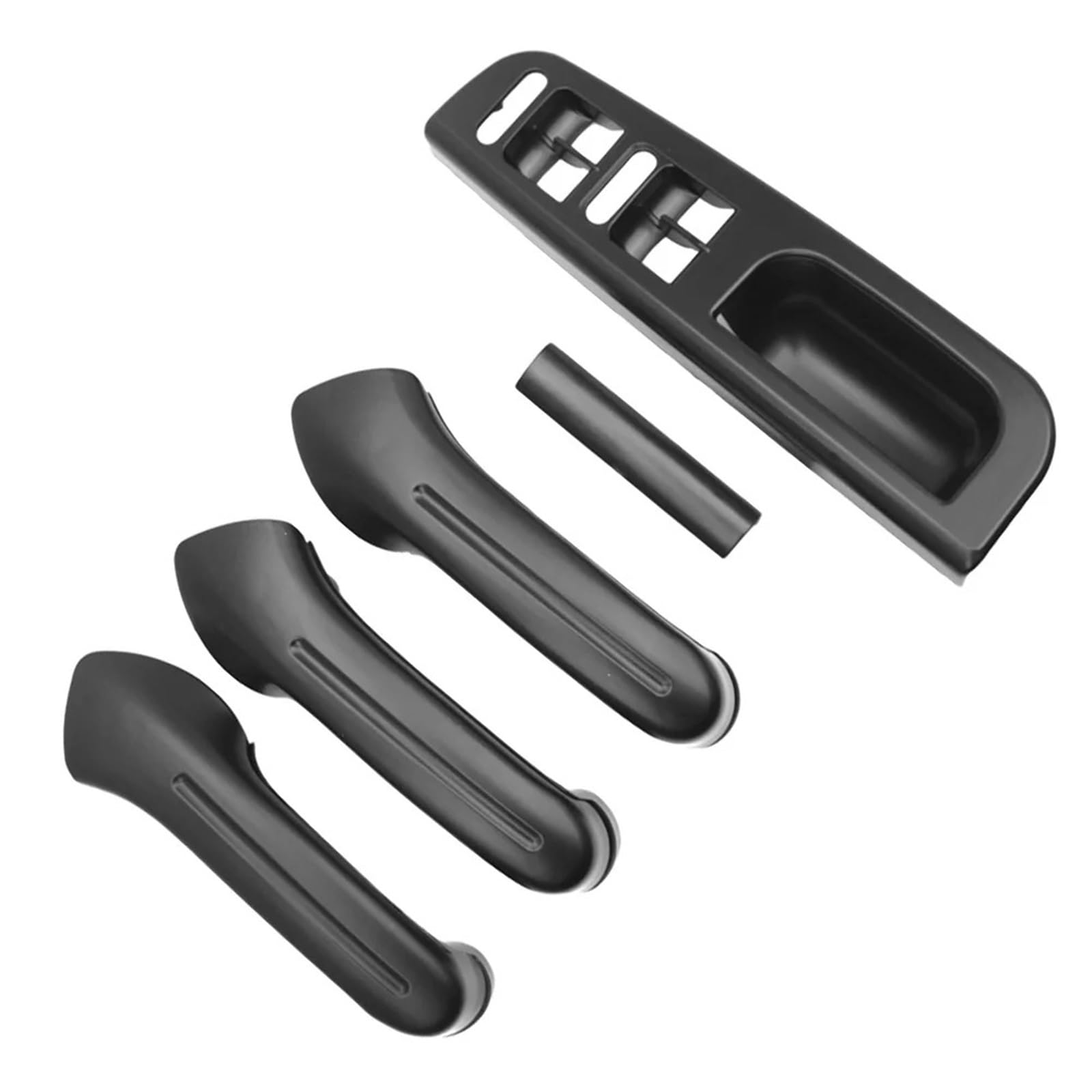 HUDFROA Car Interior Door Handle for VW for Jetta for Golf MK4 1998-2004 Black Interior Grab Handle Inside Door Armrest(Right Hand Drive)