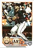 2023 TOPPS #419 MICHAEL CONFORTO SAN FRANCISCO GIANTS BASEBALL OFFICIAL TRADING CARD OF MLB