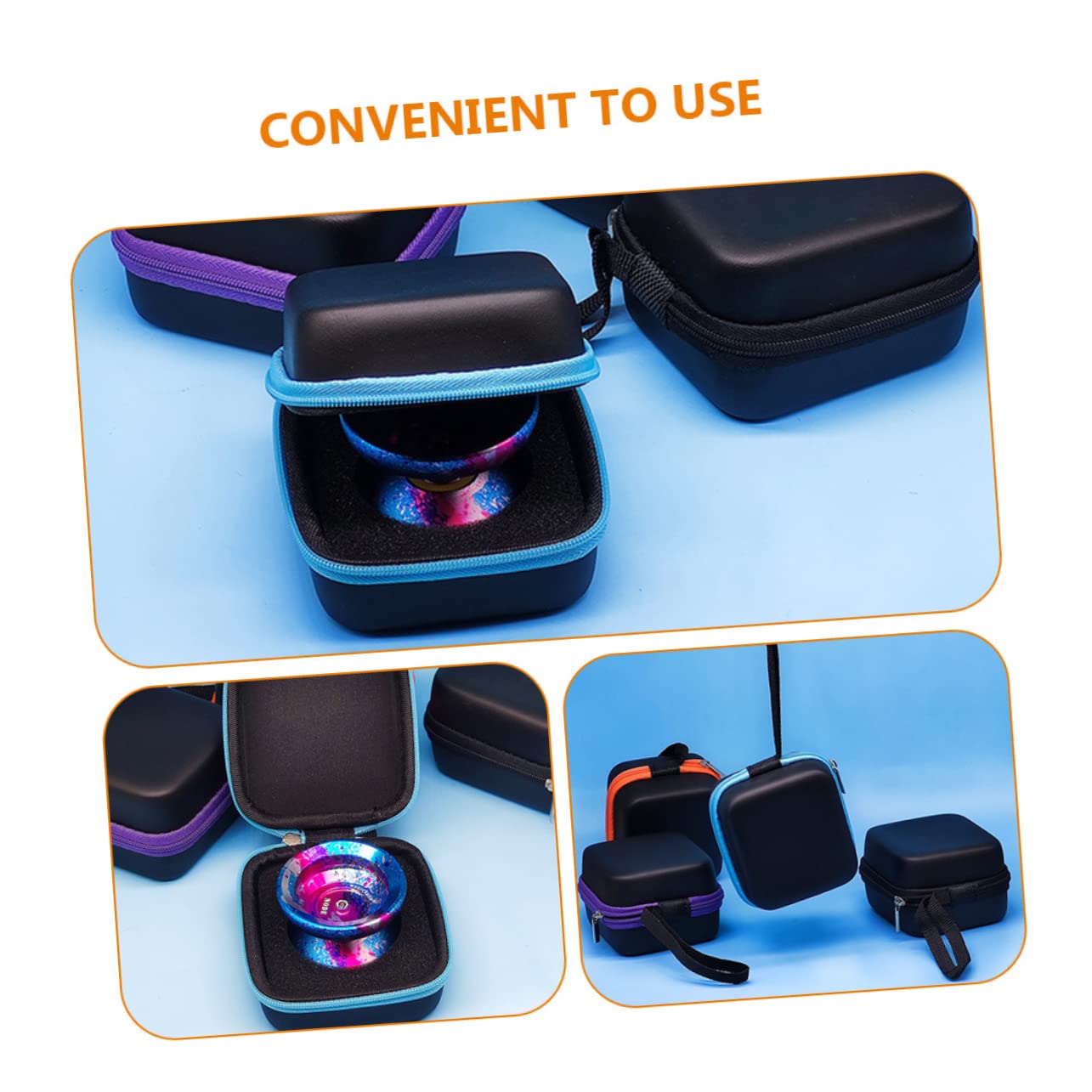 5piezas Bolsa De Almacenamiento para Yoyo Mochila De Transporte y Práctica para Accesorios De Yoyo Diseño Conveniente para y