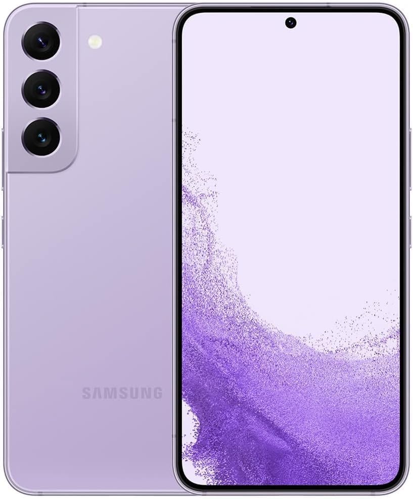 Samsung Galaxy S22, 128GB, Purple - Locked to T-Mobile (Renewed)