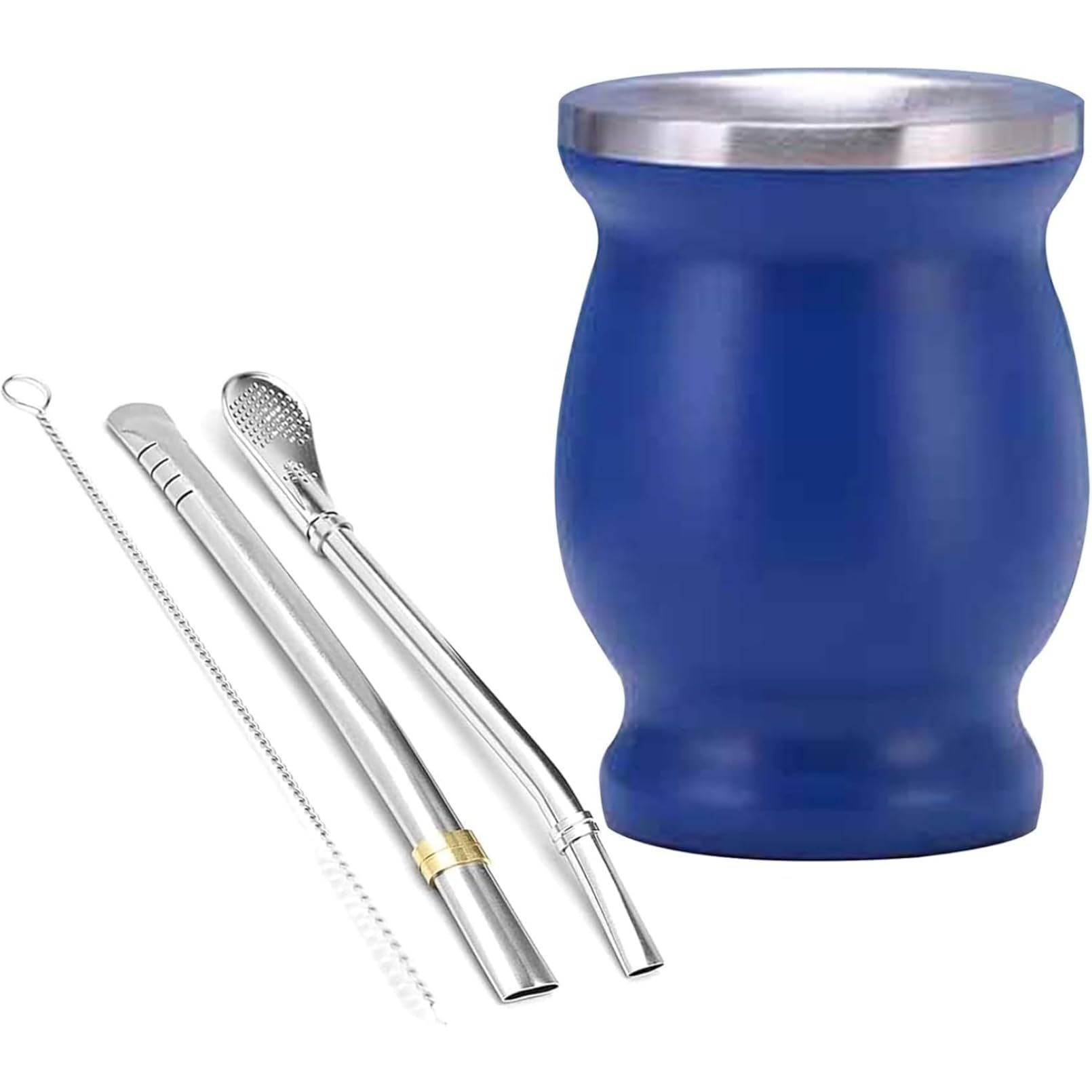 【新品】パラグアイ製　銀製マテ茶カップ マテ茶 茶器 Amazon.co.jp: otoye【アルゼンチン製】マテ茶カップ ステンレス製