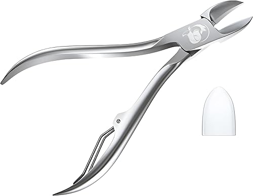 Recortadora de uñas de podólogo por equipo médico Fox, acero quirúrgico inoxidable, calidad profesional para las uñas gruesas y encarnadas