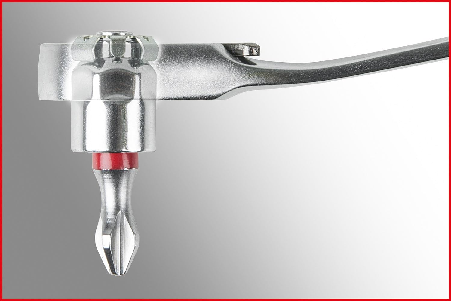 KS Tools 503.4666 GEARplus Zestaw kluczy płasko-oczkowych z grzechotką, przełączalnych, 16-szt