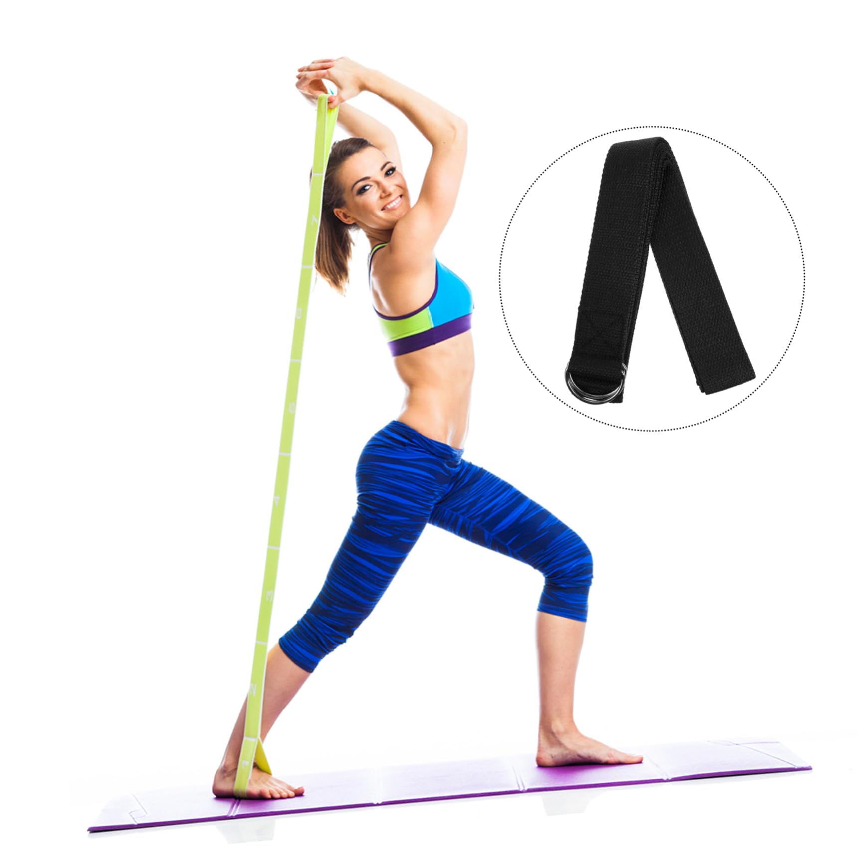 Joga Pas Do Rozciągania Rozciąganie Paski Do Jogi Joga Paski Rozciągliwe Zespoły Treningowe Akcesoria Jogi Paski Rozciągające Rozciągliwe Opaski Fitness Pasy Strona