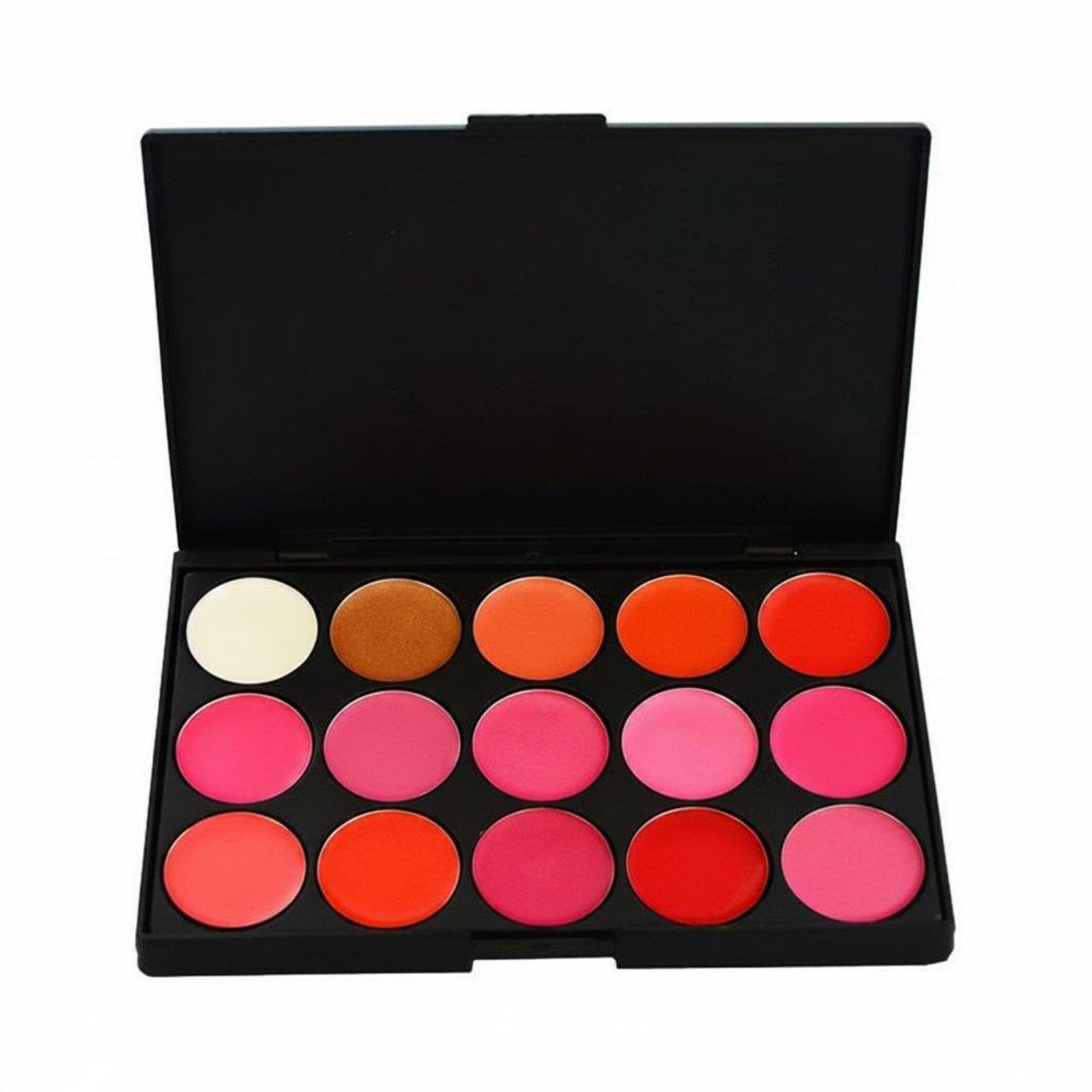 15-Color Lip Makeup Set Multiexpert-Grade Makeup Color Assortment Compact Case Personal Care Item for Studio, Salon|Health & Beauty|Makeup|Mixed Makeup Lots-image-24