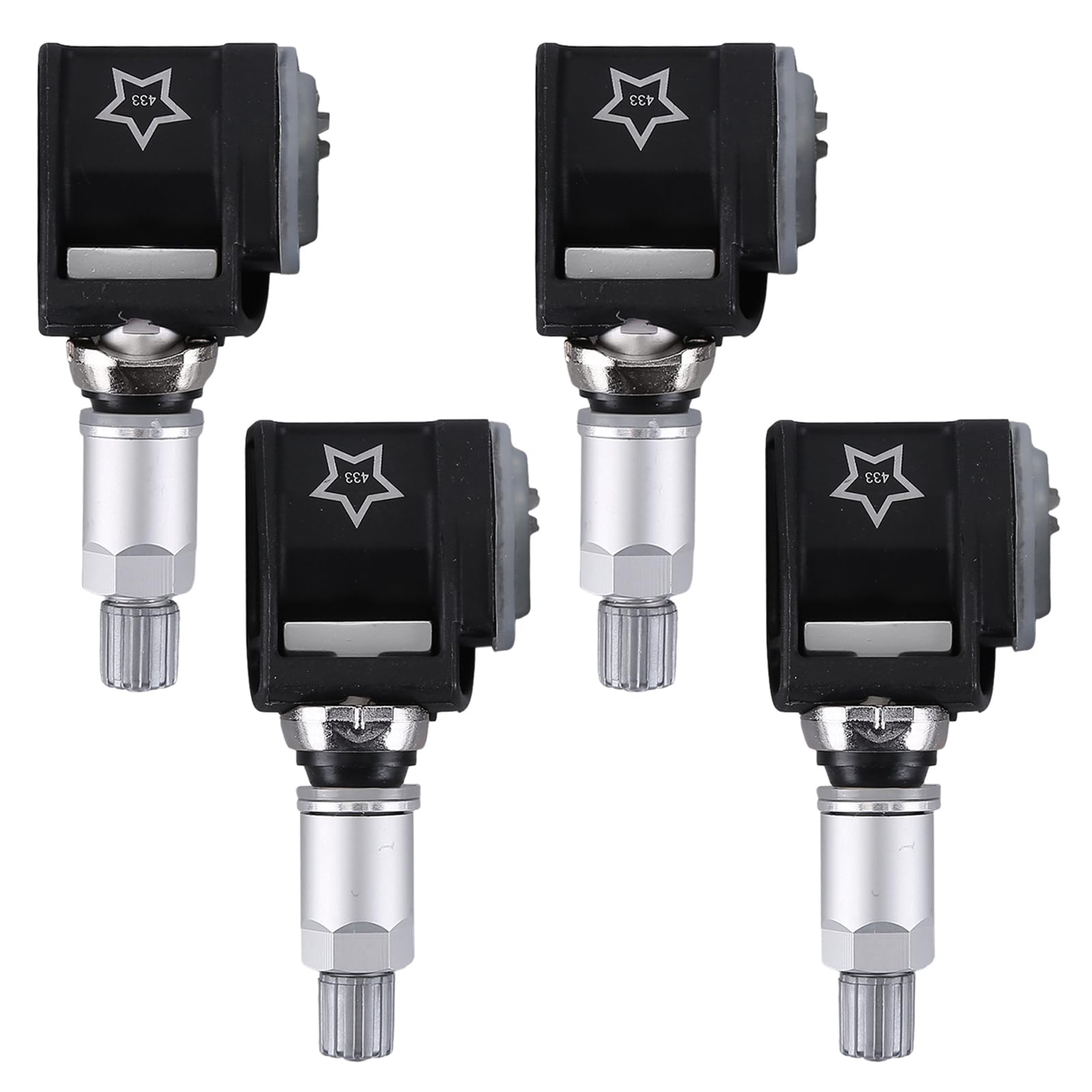 4 x sensori di pressione pneumatici TPMS per BMW Serie 3 G20 G21 5 G30 G31 Sistema di controllo della pressione degli pneumatici 433 MHZ 36106872774