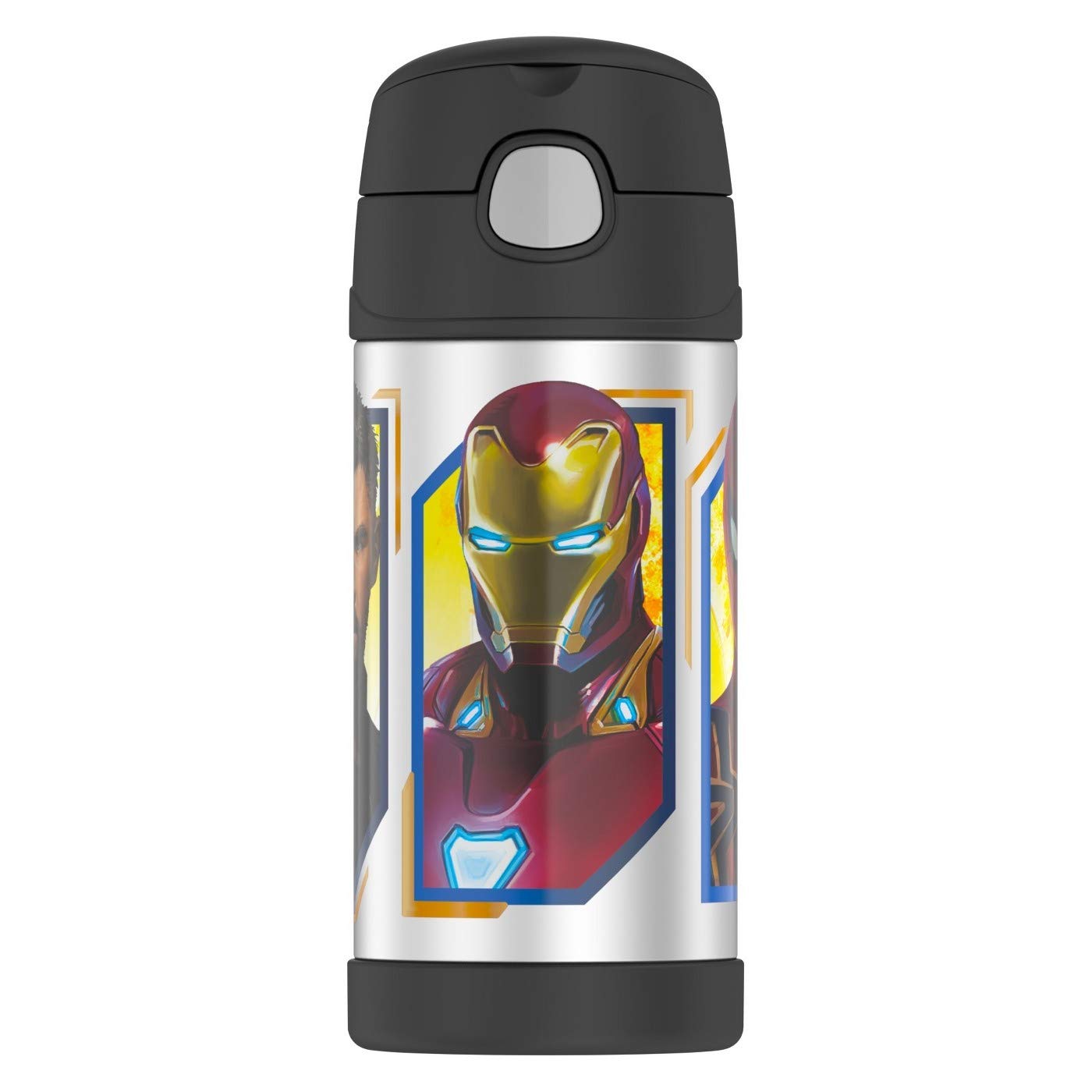 Buy Thermos Avengers 12 oz Funtainer Water Bottle Black Online at Low