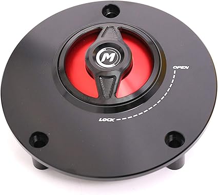NIMBLE Blue Black CNC Quick Lock Fuel Gas Cap Compatible With YZF R1 - View #9