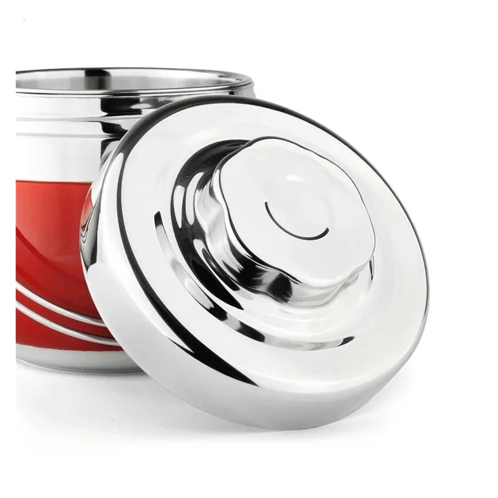 Bento Box Termico Isolamento Zuppa Stoviglie Portatili in Acciaio Inox(Sliver 1.2L)