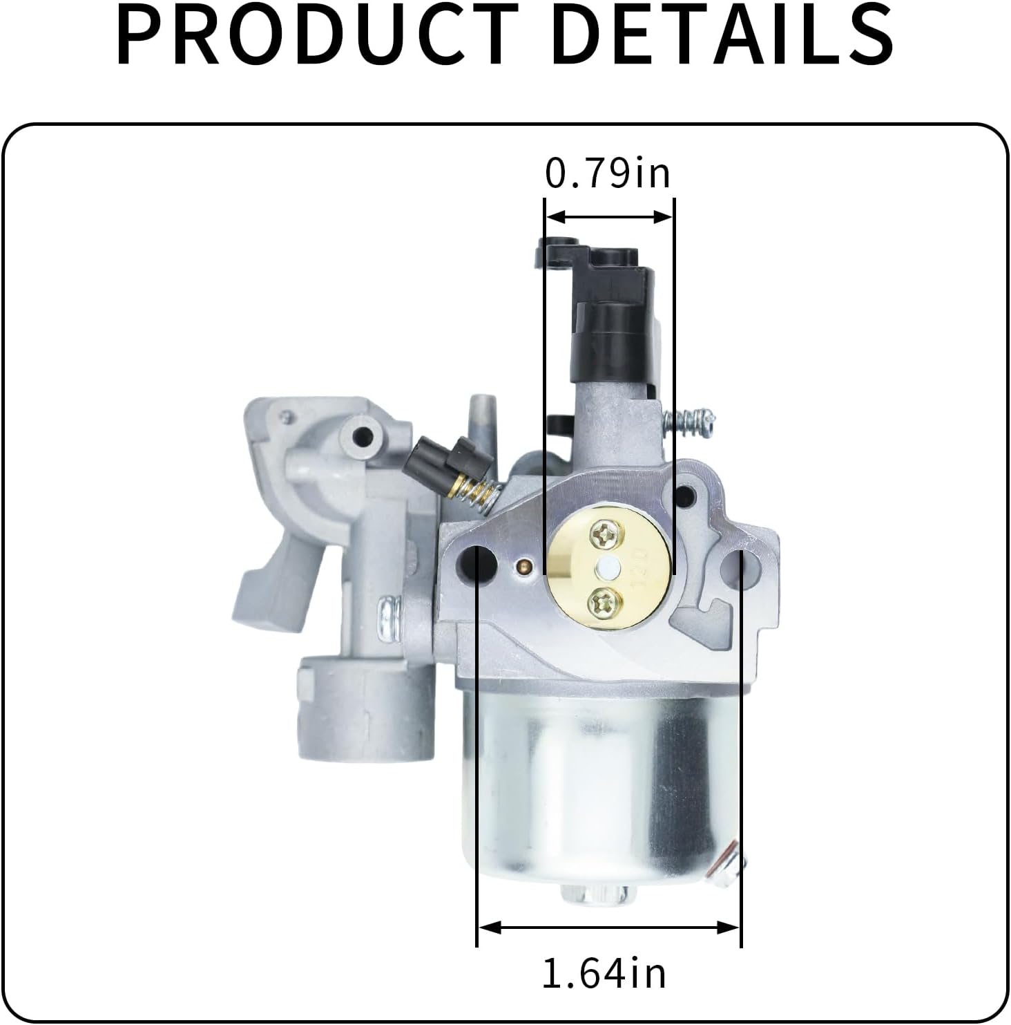 EX17 Carburetor for Subaru Robin EX13 SP170 SP17 EX17D EX170 EX170D 6 HP Engine 277-62301-00 277-62301-10 277-62303-40 277-62301-50 with Air Filter Kit