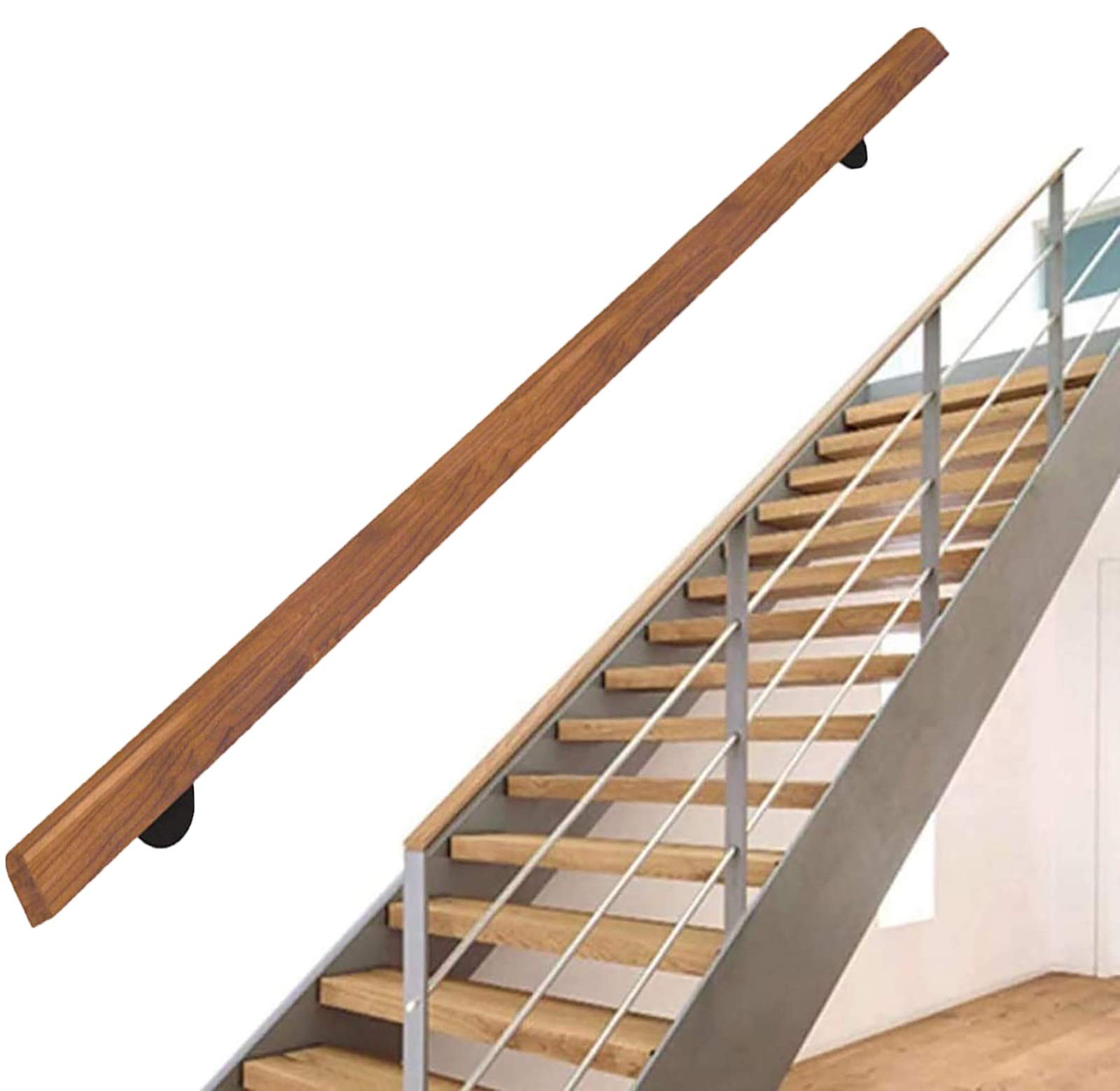 Main courante d'escalier antidérapante pour la sécurité des seniors
