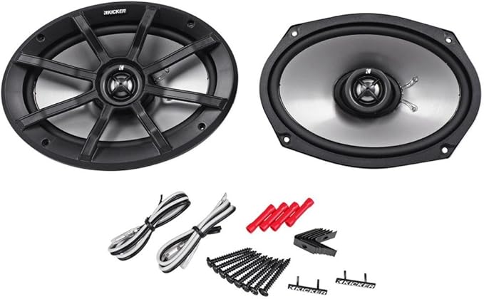 Kicker 46HDBL Bag Lids y Parlantes 6x9" 40PS692 para Harley 2014+ miniatura 7