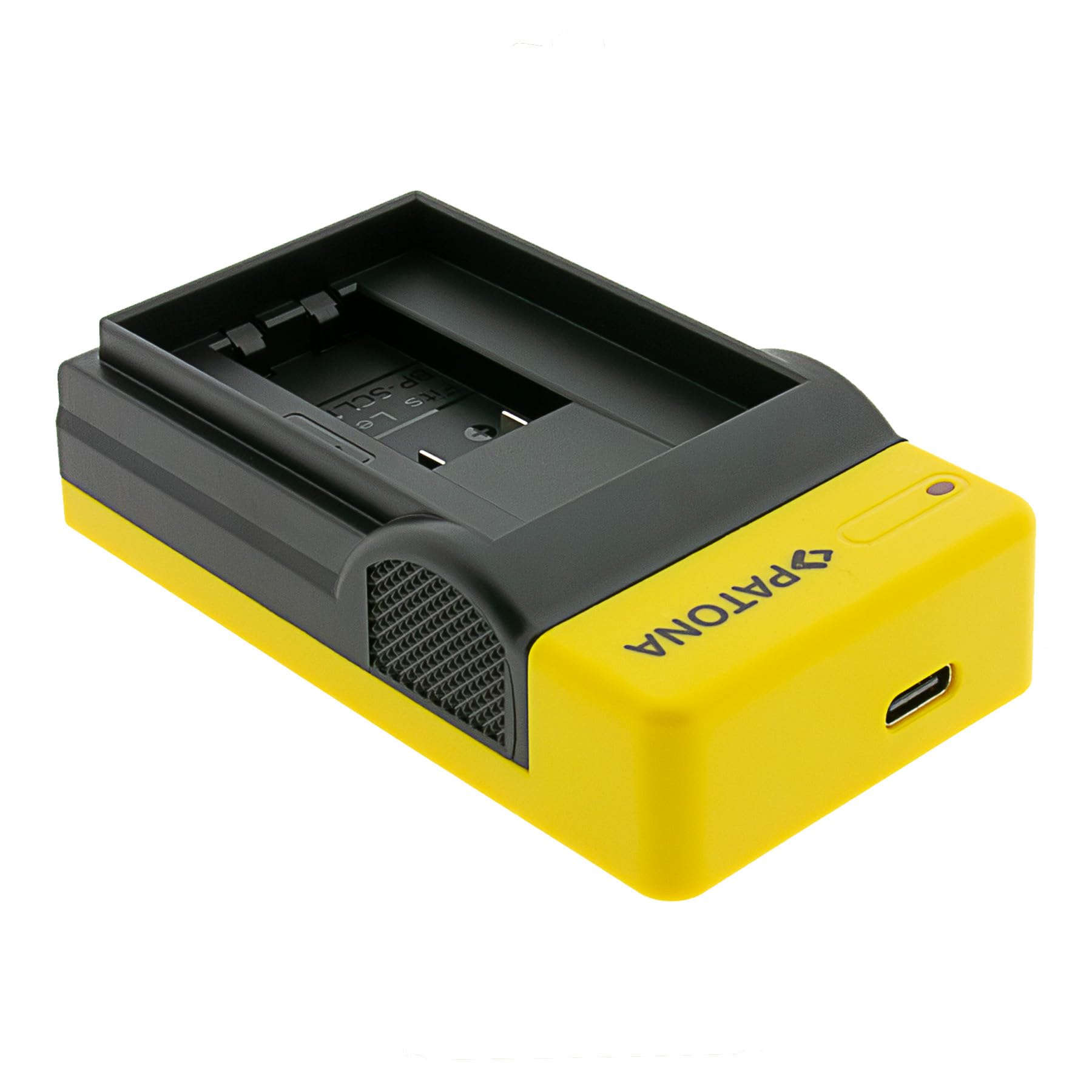 PATONA Slim Cargador USB-C para Leica BP-SCL1 – M8 M8.2 M9 ME | Para BP-SCL1 (14464) y BLI-312 – también para BM8 – cargador USB compacto, seguro, ligero e ideal para viajes