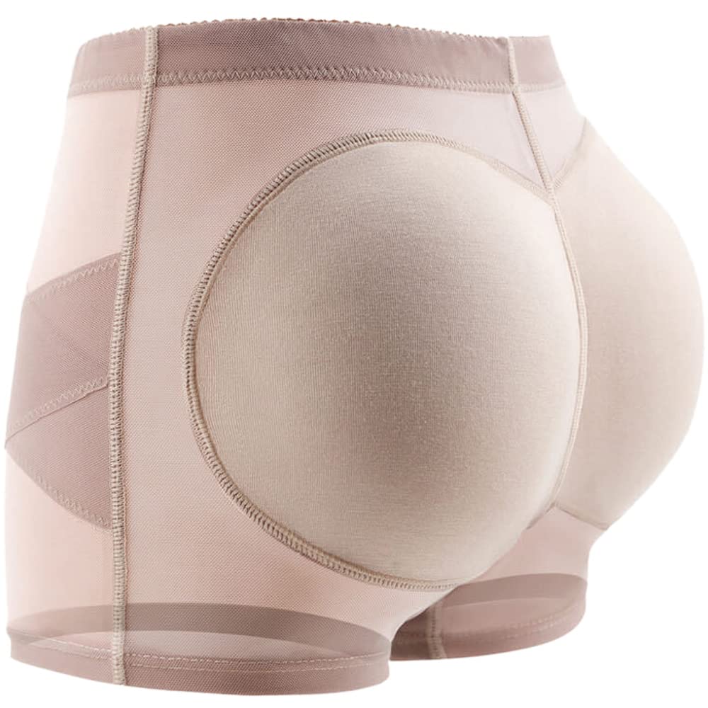Padded Panties Butt Lifter Hip Enhancer Shapewear Boxer Briefs Underwear