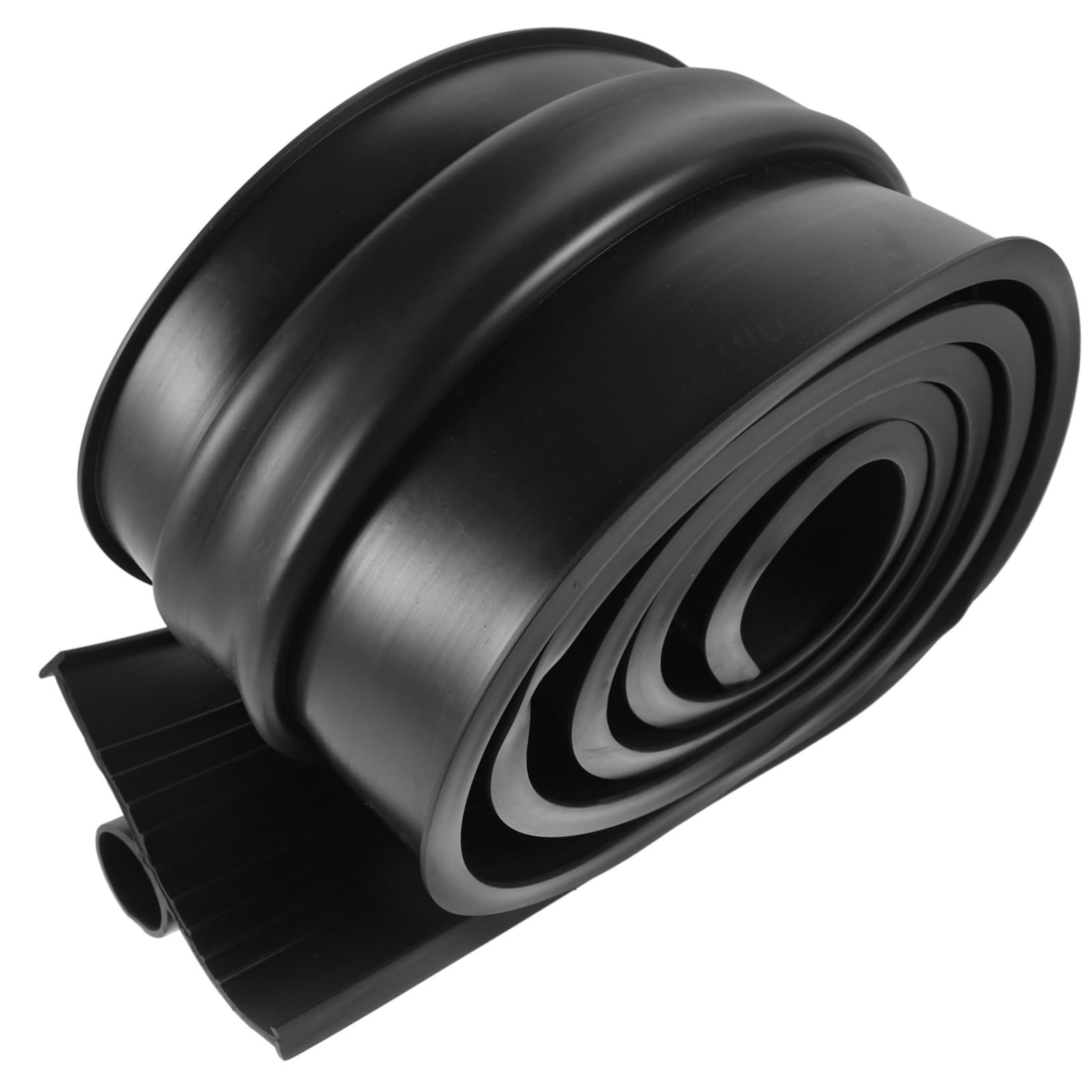 Cabilock 2 Pezzi Guarnizione Della Porta Del Garage Weatherstripping Striscia Di Tenuta Sigillo Del Tempo Della Porta Forma Sigilli Isolare Spogliarello Protezione Nero Gomma Da Cancellare