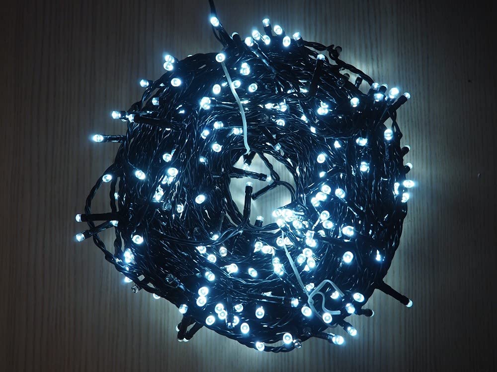 elume Guirlande lumineuse extérieure 70m 1000 LED blanc pur fixe