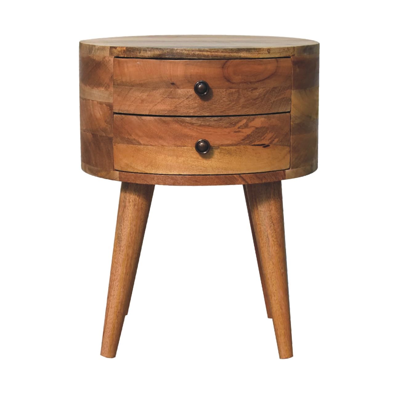 Artisan Furniture Table, Mango Wood, Oak-ish, One Size