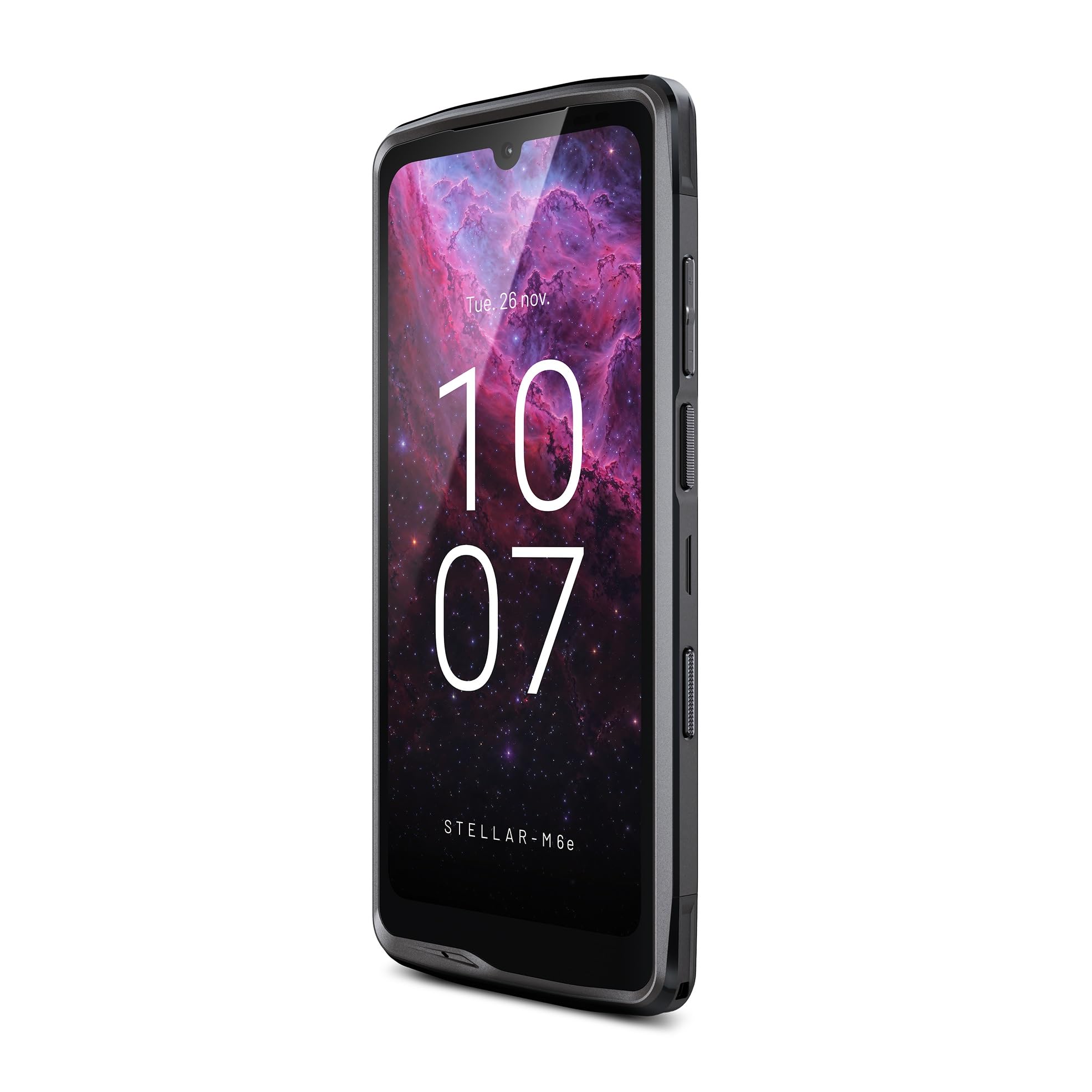 CROSSCALL Smartphone Stellar-M6E (5G - Écran 6,1 Pouces - 50 MP - Nano SIM/eSIM - Android 14 - Noir)